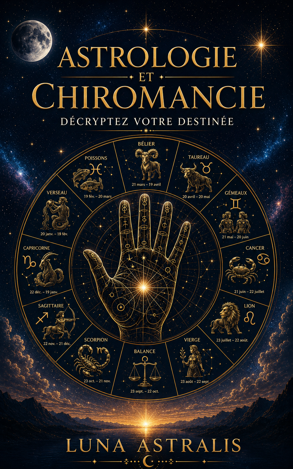 Couverture du livre Astrologie et Chiromancie